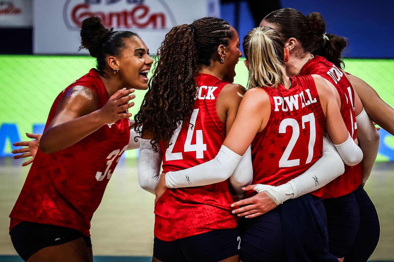 Red, White, and Ready: U.S. Women’s Volleyball Team Heads to Arlington for High-Stakes Showdown